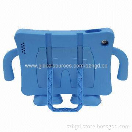 Kids' Case for iPad 2/3/4 with Handle and Stand Design, Free Standing, Customized Logos Welcomed